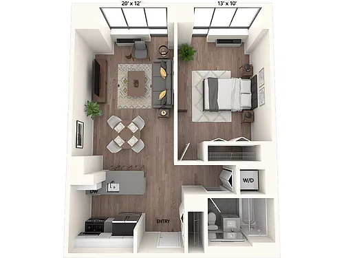 Floor plan A1-813-698sq