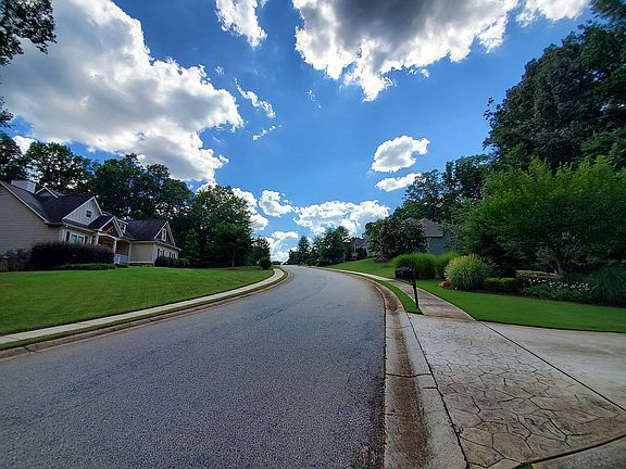 July view from cul-de-sac 