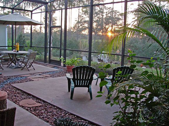 Rear Patio