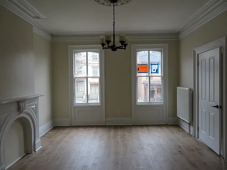 View into Livingroom facing street
