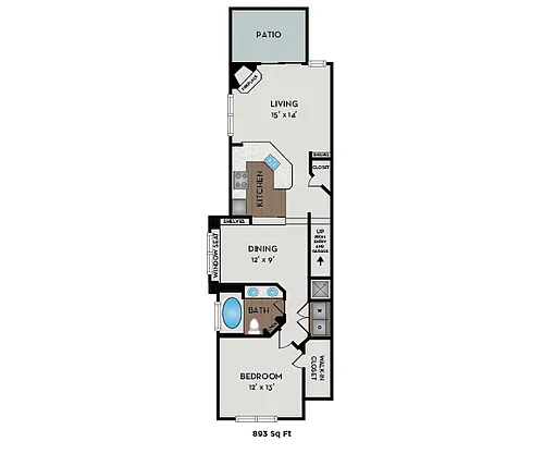 Floor plan Cabriolet