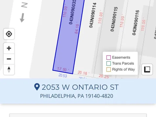 2053 W Ontario St, Philadelphia, PA 19140