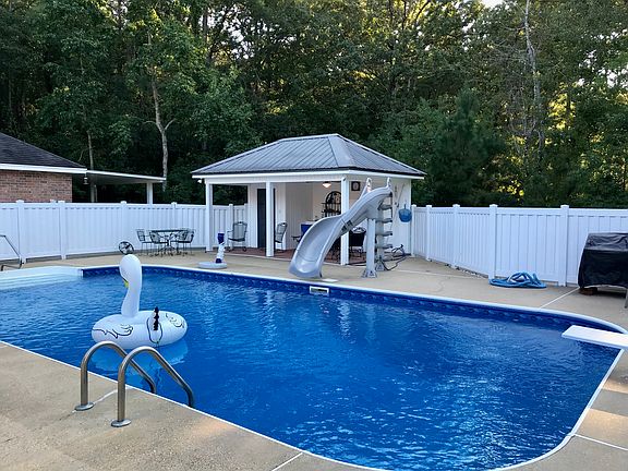 Pool with Pool House
