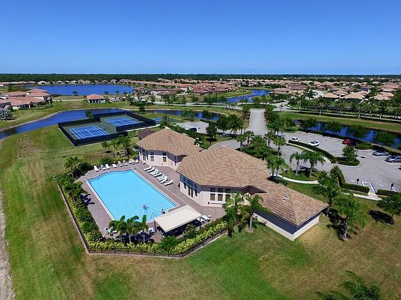 Air view of club house