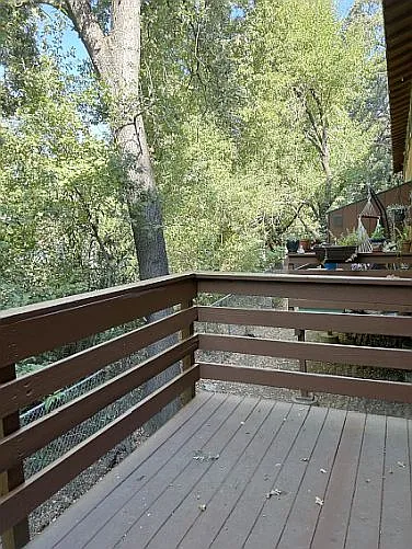 Back Deck Off Dining Room