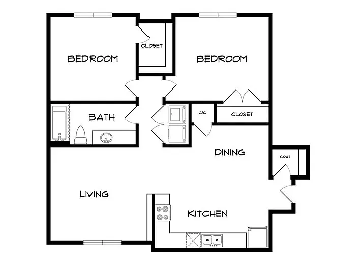Floor plan The Wild Fern