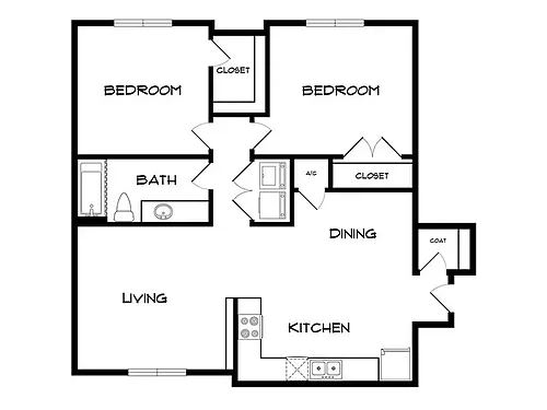 Floor plan The Wild Fern