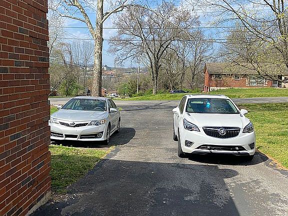 Double wide driveway 