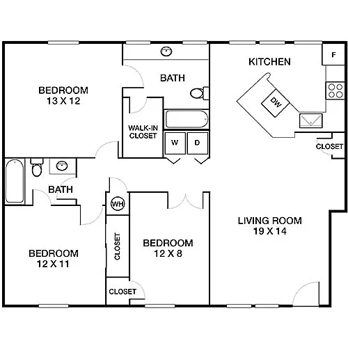 Floor plan Willow