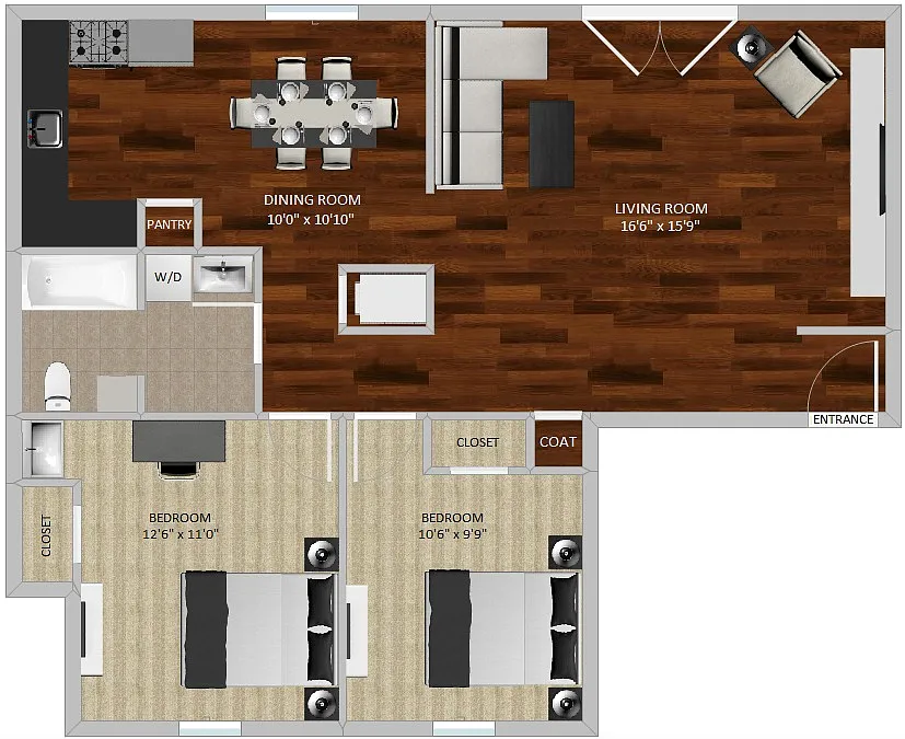 Floor plan Washington