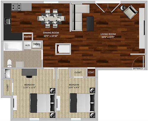 Floor plan Washington