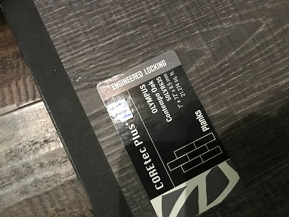 Flooring in main 