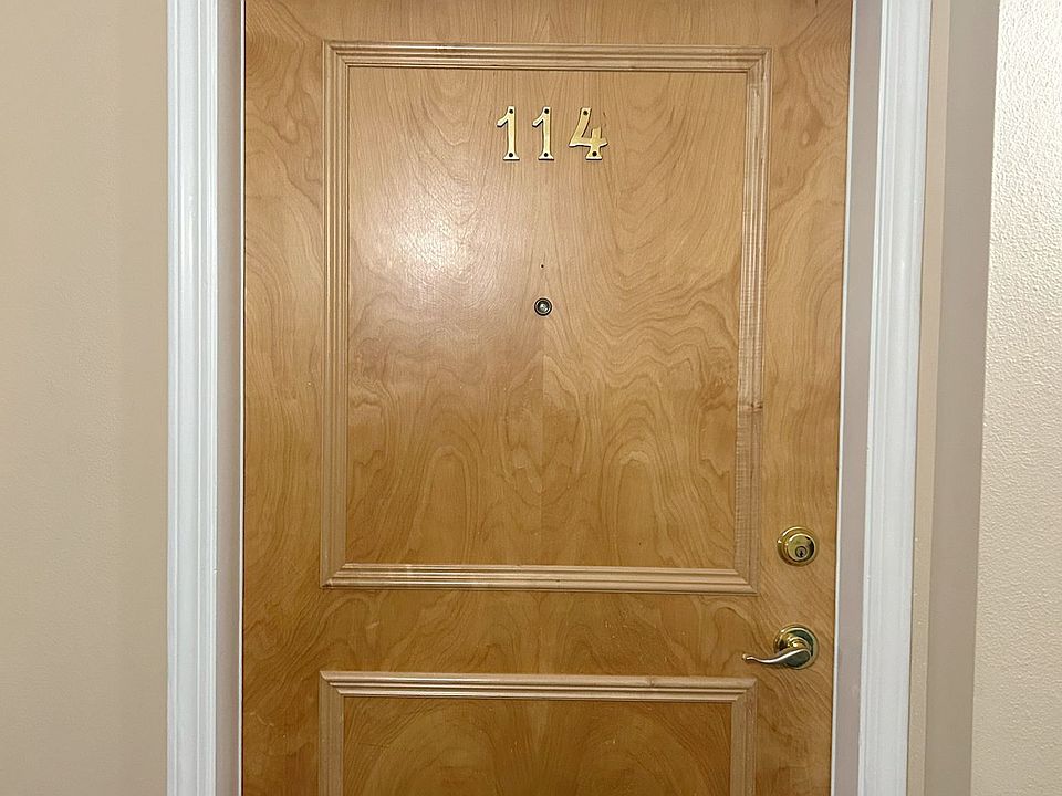 Front door of unit