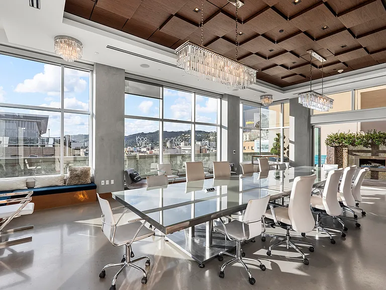 Executive conference room at 1600 Vine in Hollywood, CA.