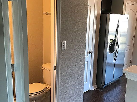 Half bath off kitchen