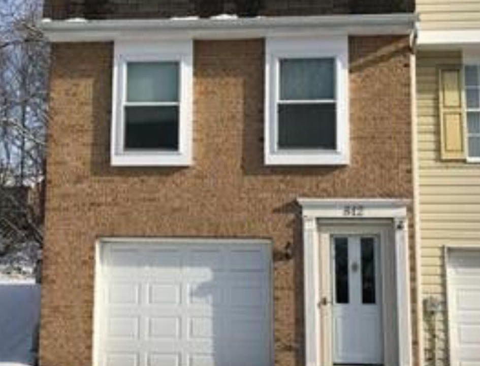1 Car garage with laundry room off of garage End unit