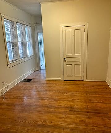 Living room with hardwood floors