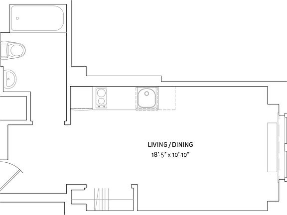 2nd image of 212 W 91st St APT 806