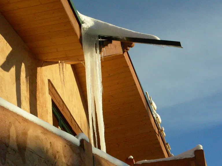 We make 15 ft. Icicles from water spouts.