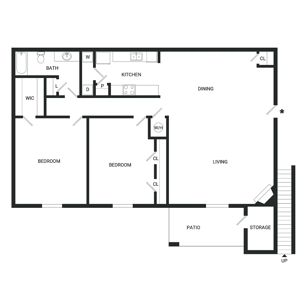 Floor plan Inverness