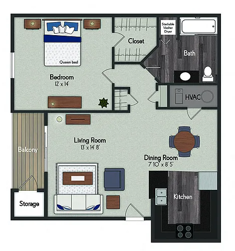 Floor plan Denali