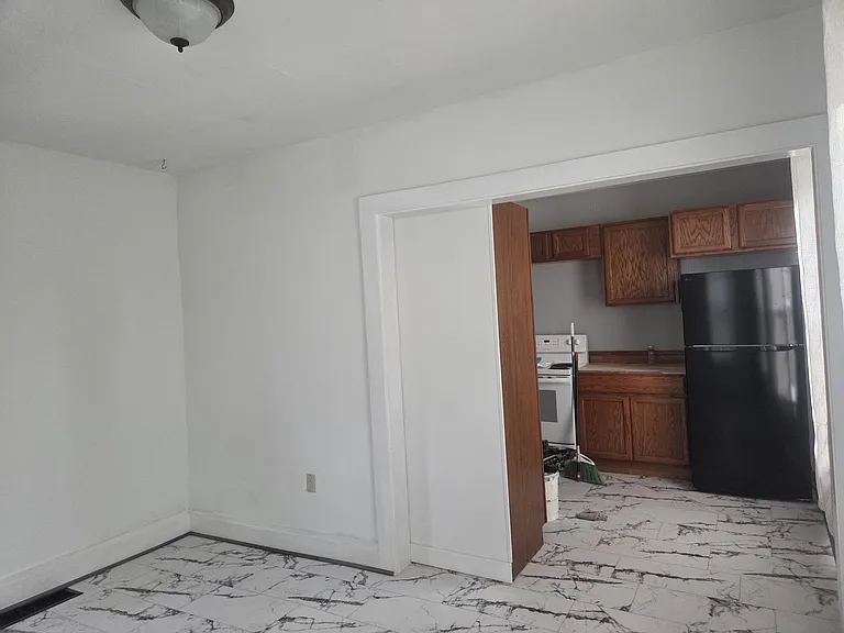 Kitchen from dining room
