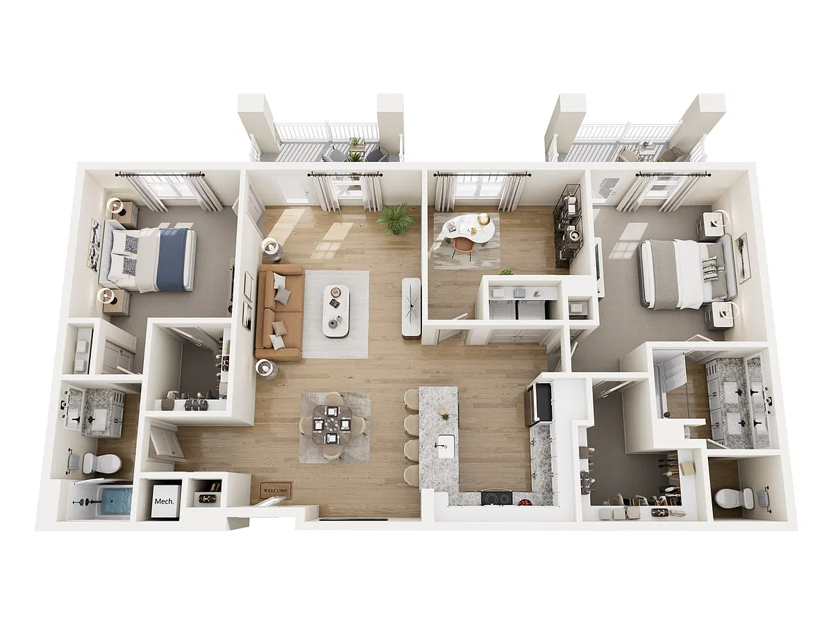 Floor plan Dogwood A