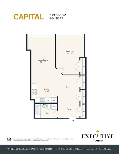 Floor plan The Capitol
