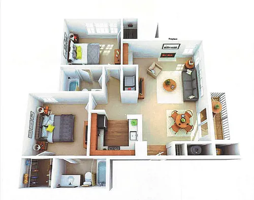 Floor plan Beaumont