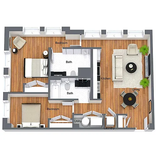 Floor plan Maple