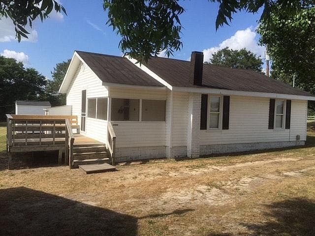 Outside from the back/side