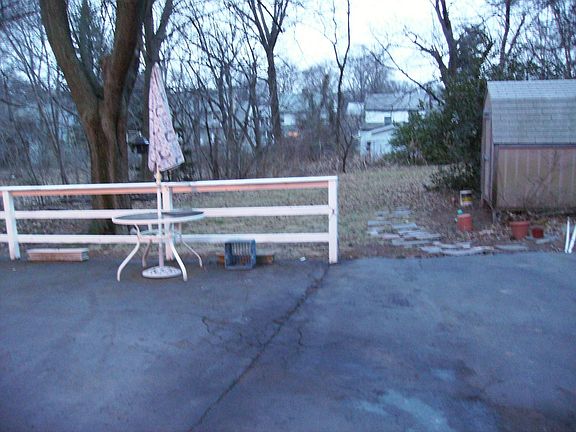 Huge private backyard with storage shed