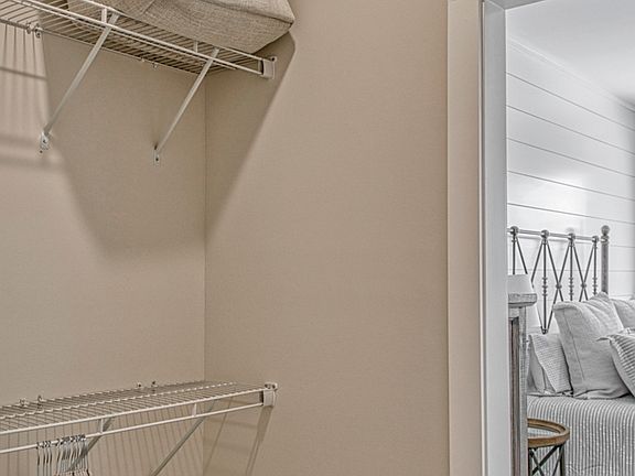 Walk through, walk in closet