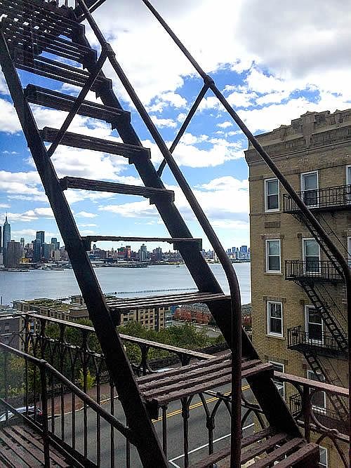 View from living room