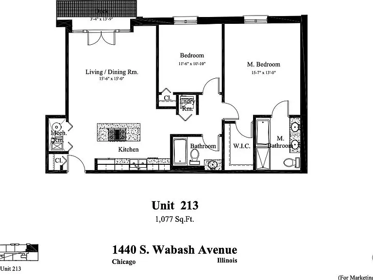 1440 S Wabash Ave #213 — Photo 20