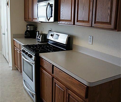 Beautiful kitchen with ample cabinet space