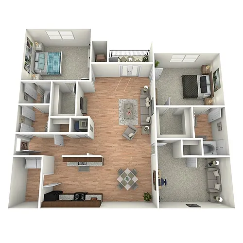 Floor plan B1