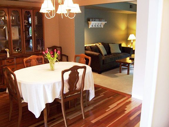 Dining Room + Brazilian Cherry Flooring