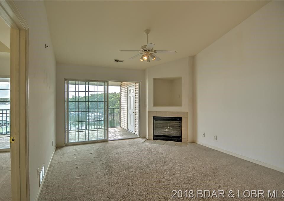 The spacious living area is bright and airy.