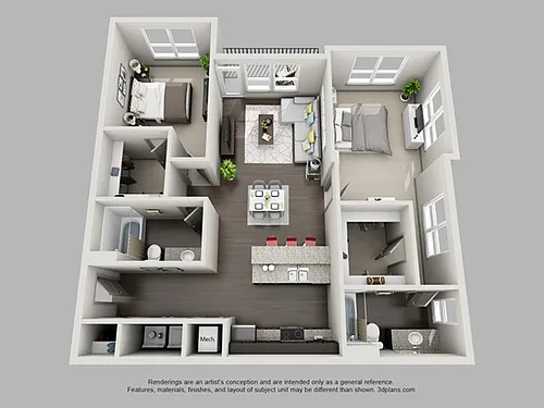 Floor plan MINGLE