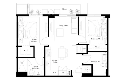 Floor plan B1