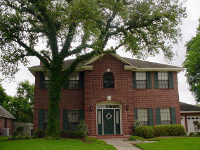 front of the house