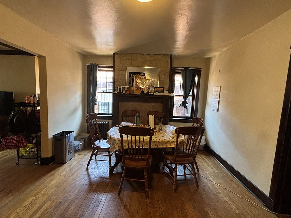 Large bright dining room