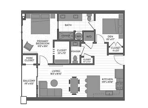 Floor plan Plan P