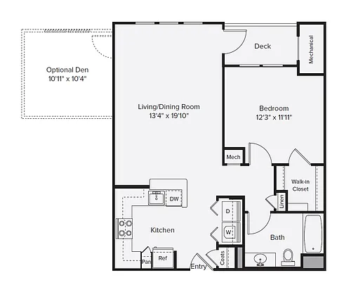 Floor plan A5-Den-867