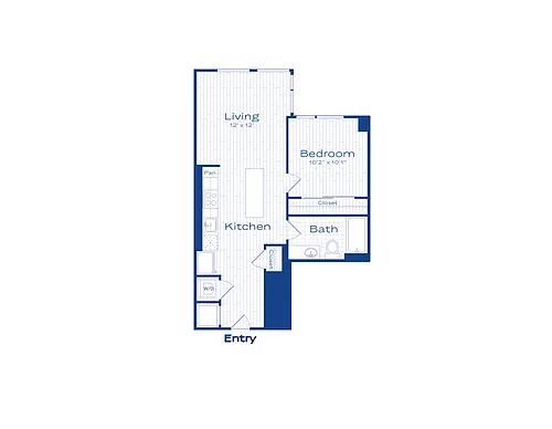 Floor plan Rigby A13