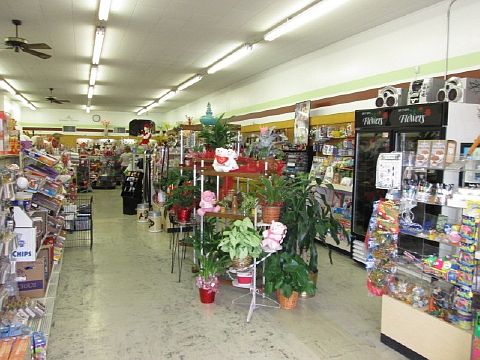 Flower shop includes coolers