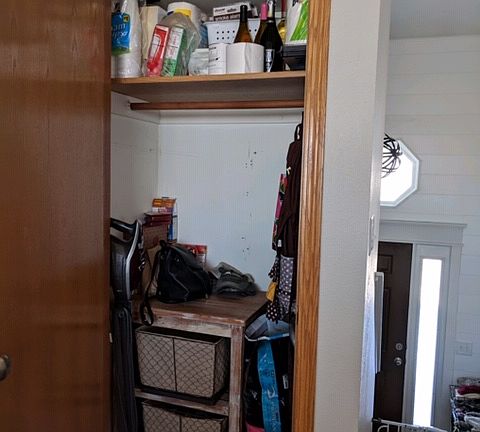 front closet/ pantry