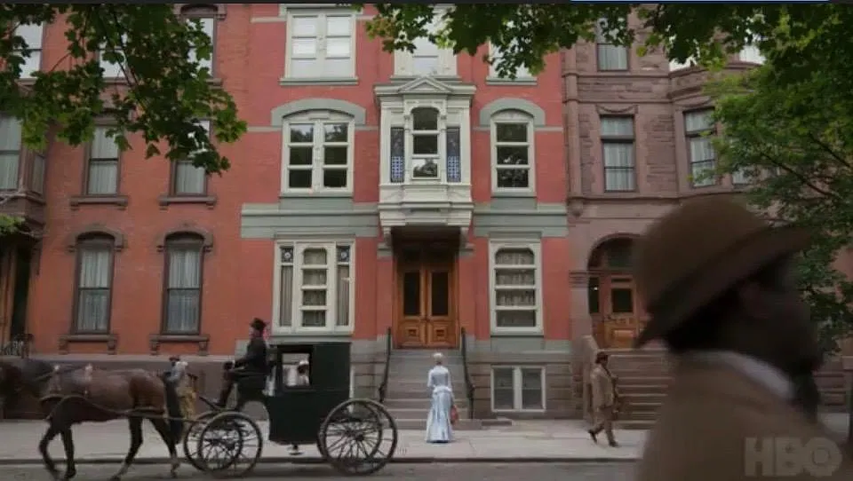 Filming from Season 1 of The Gilded Age