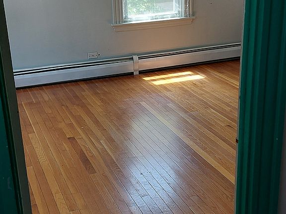 Front entrance into living room.